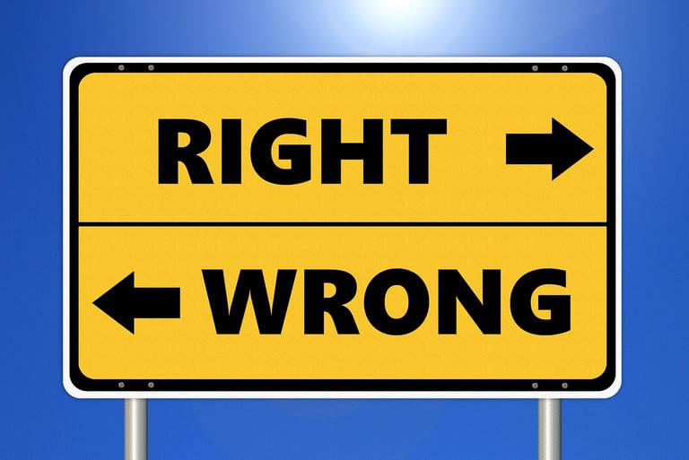 Do Right for long term success.