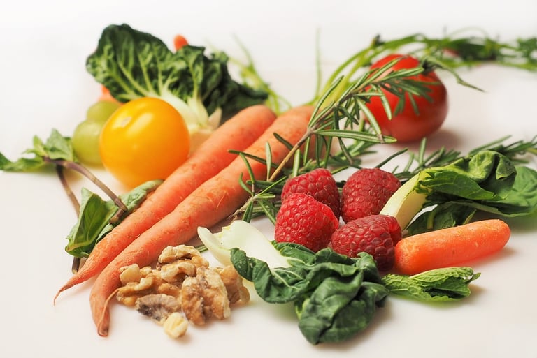 Real fruits and Veggies