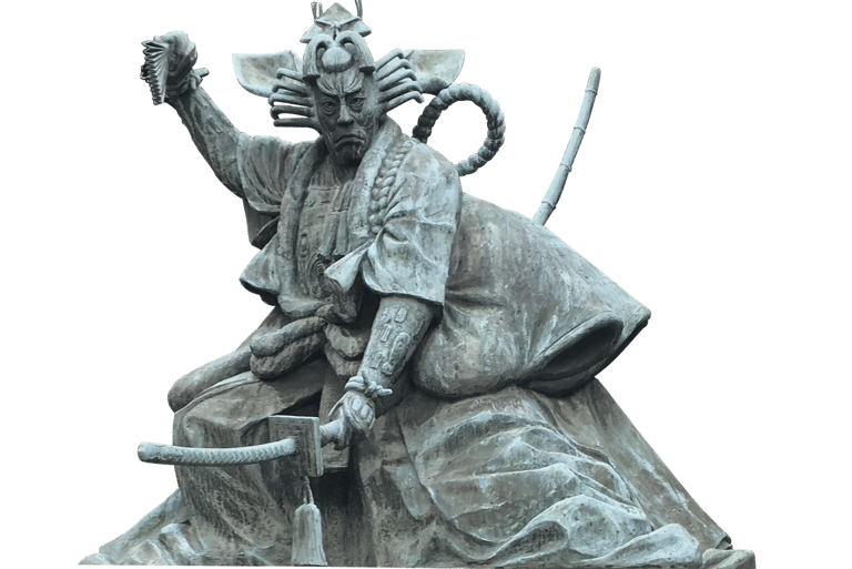 Statue of Musashi.