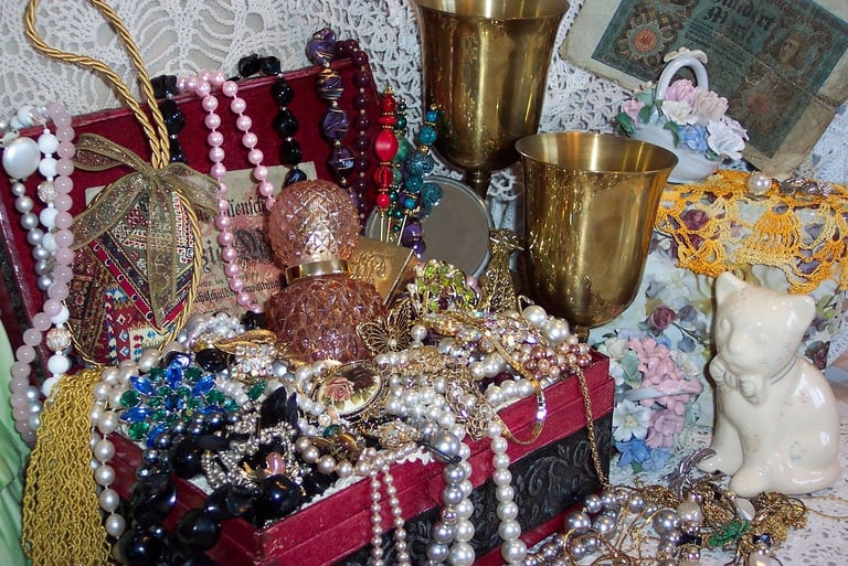 Blackbeard's loot.