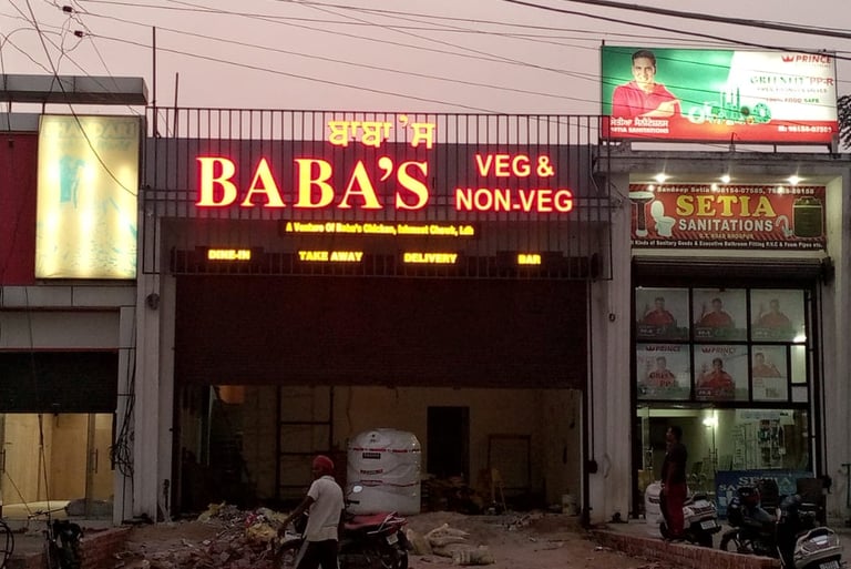 High-Quality Acrylic LED Signage by Verma Incorp