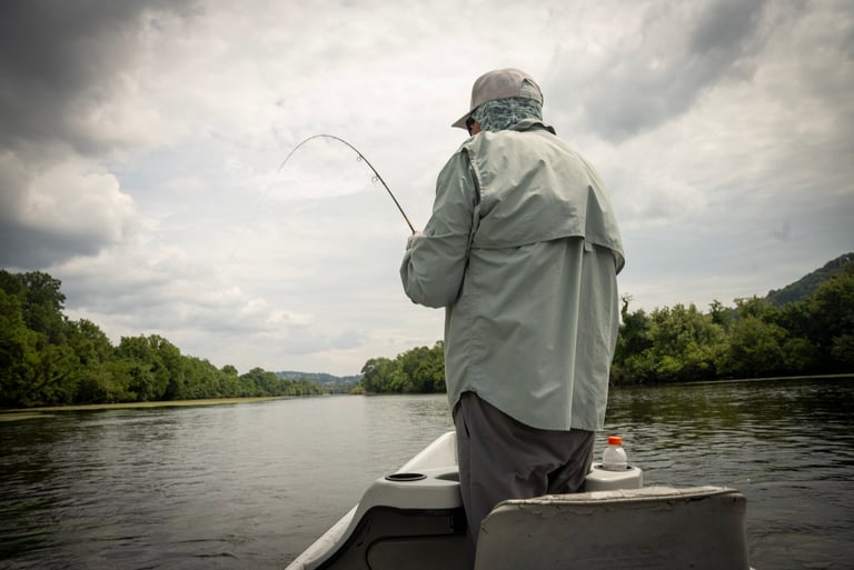 Summer time Smallmouth fishing