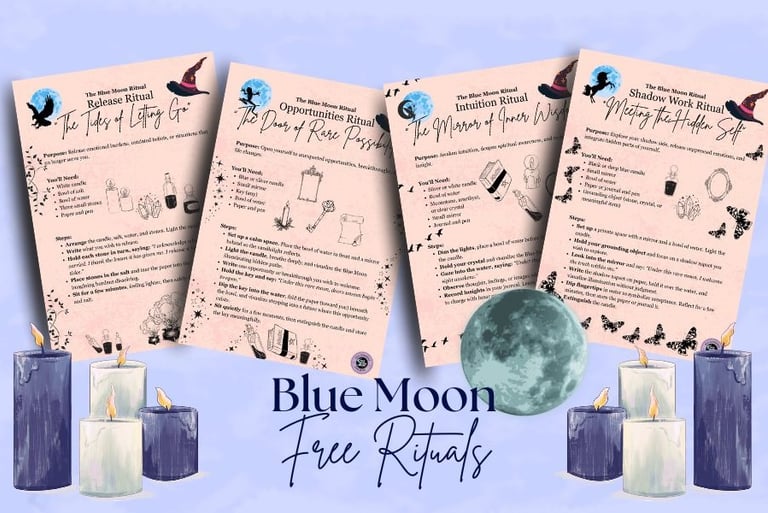 Free Blue Moon Rituals Download Soul Sisters Tarot