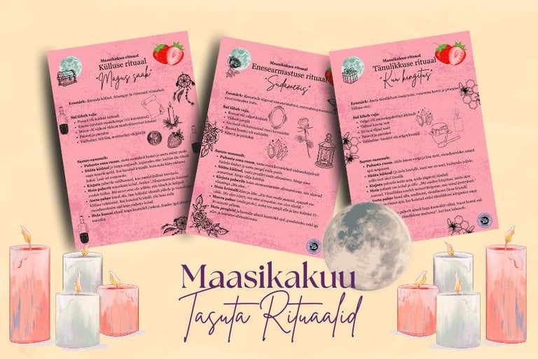 Tasuta Maasikakuu rituaalid Soul Sisters Tarot