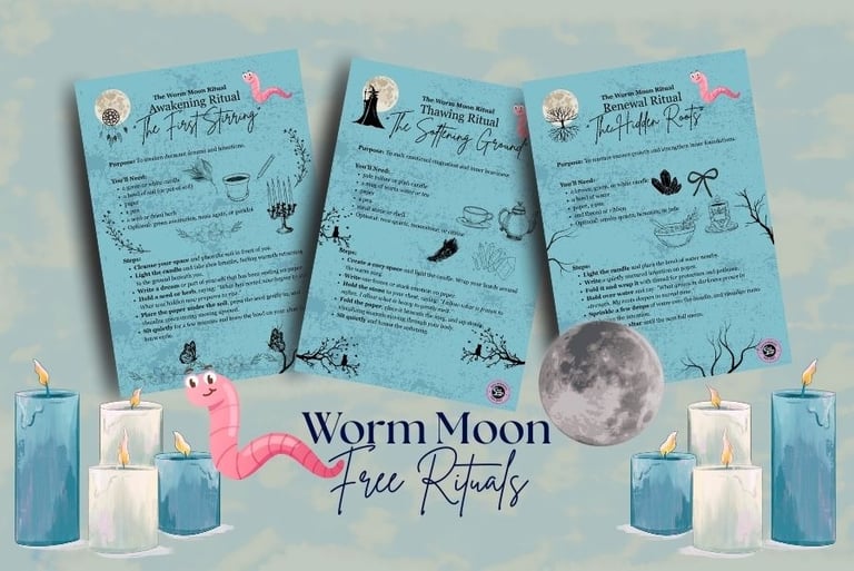 Worm Moon Rituals Soul Sisters Tarot
