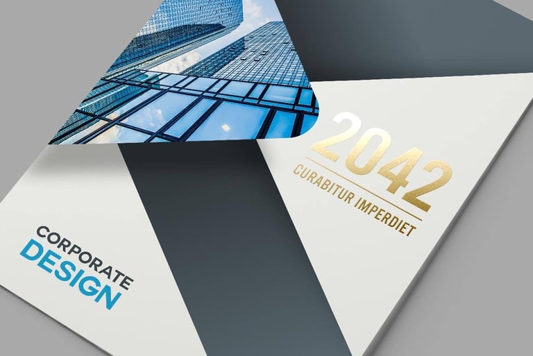 Personalised marketing and sales print collaterals by Sketches Agency London