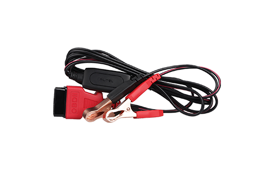Der Autel OBDII Memory Saver ist ein polaritätsgeschütztes Kabel, das an eine 12-Volt-Backup-Batterie angeschlossen wird, um