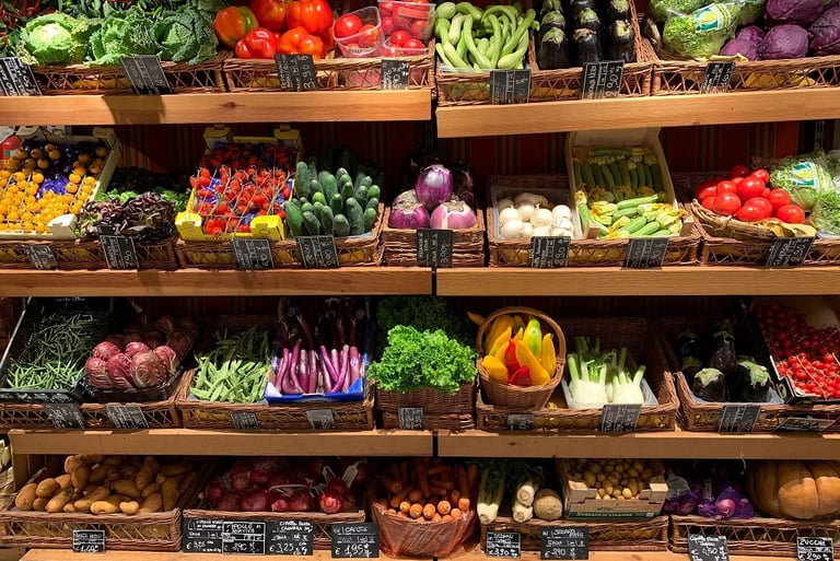 organic vegetables