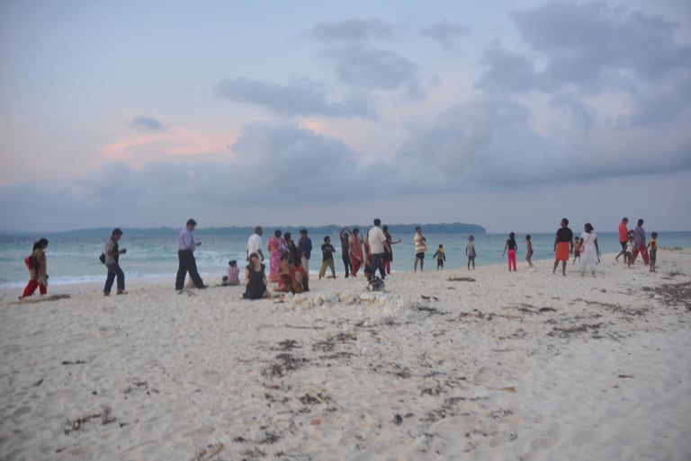 sunset point, Neil Island, Andaman and Nicobar islands