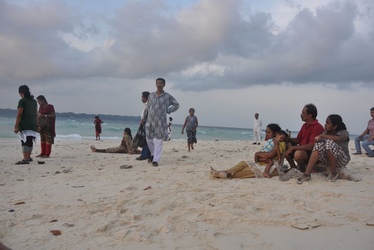 sunset point, Neil Island, Andaman and Nicobar islands