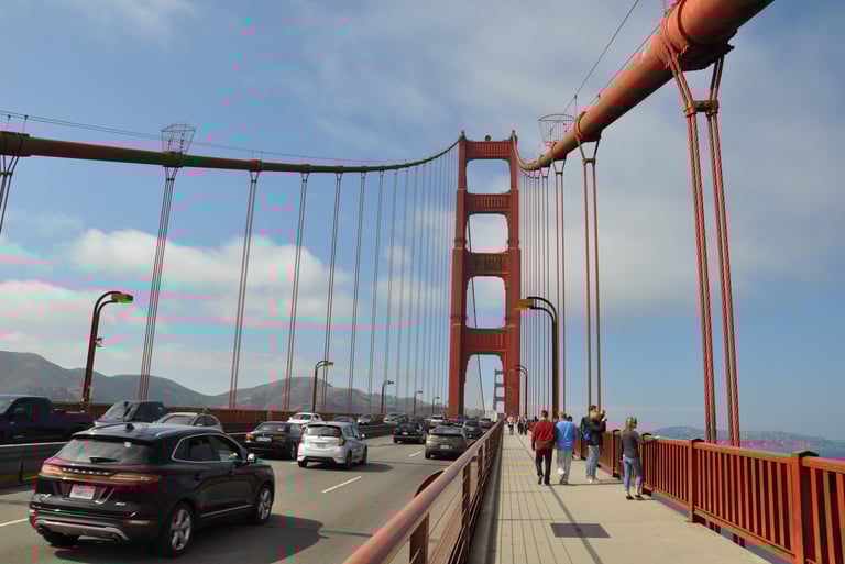 The Golden Gate Bridge, San Francisco, California