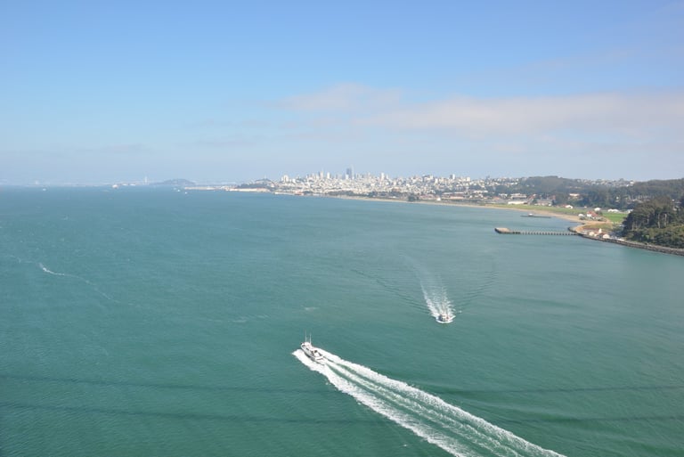The Golden Gate Bridge, San Francisco, California