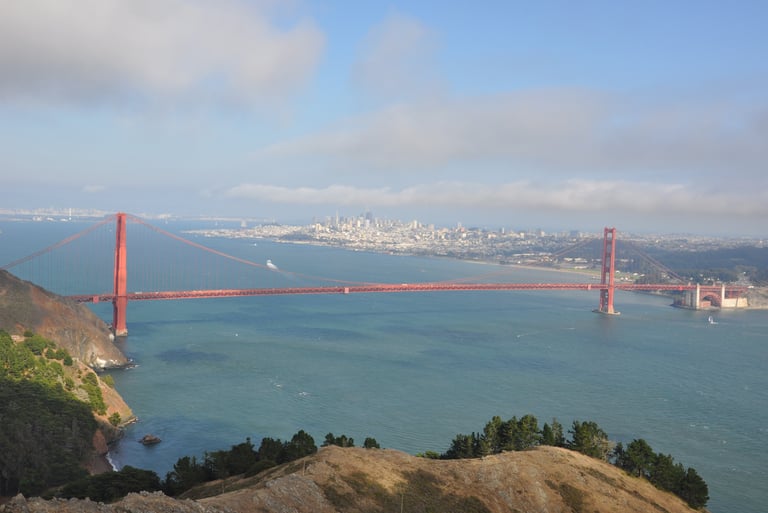 The Golden Gate Bridge, San Francisco, California