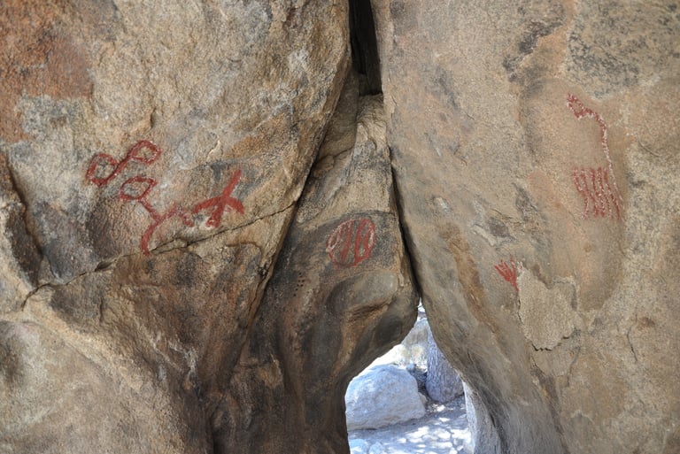Petroglyphs at Barkers Dam, Joshua Tree National Park