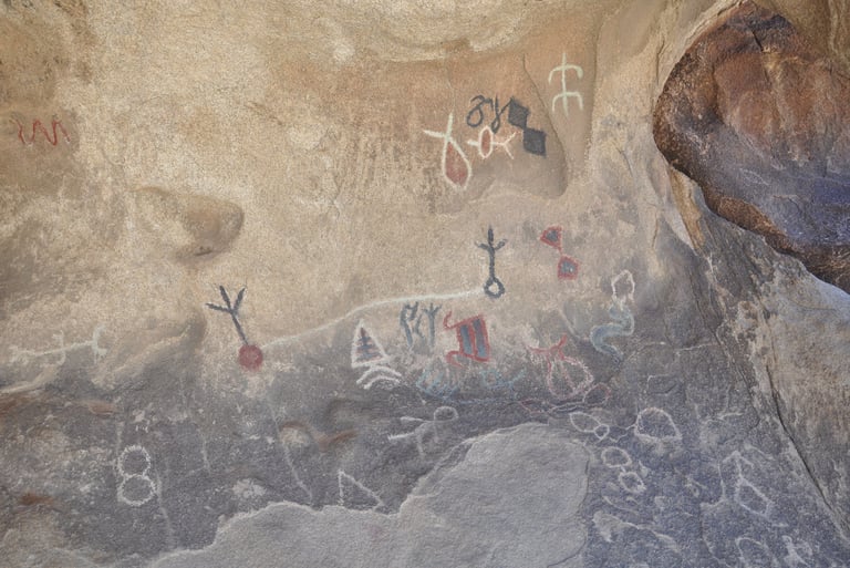 Petroglyphs at Barkers Dam, Joshua Tree National Park
