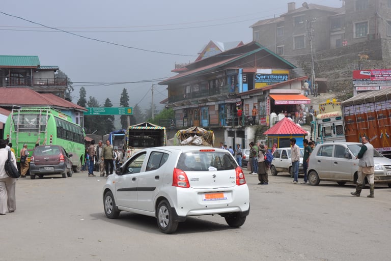 a mountain village, Himachal Pradesh, India