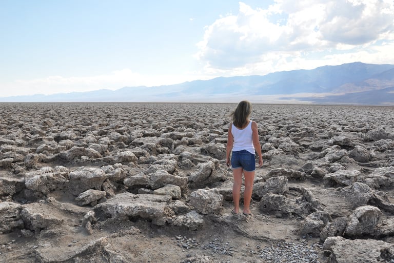 devils golf course, death valley