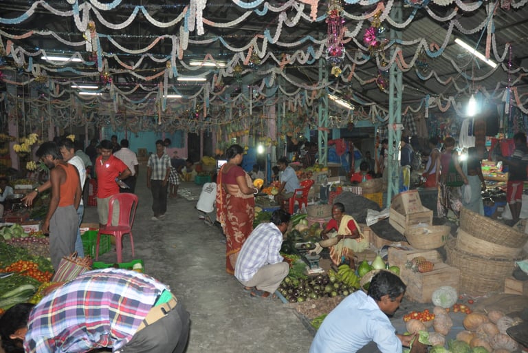 veg market, Havelock Island, Andaman islands