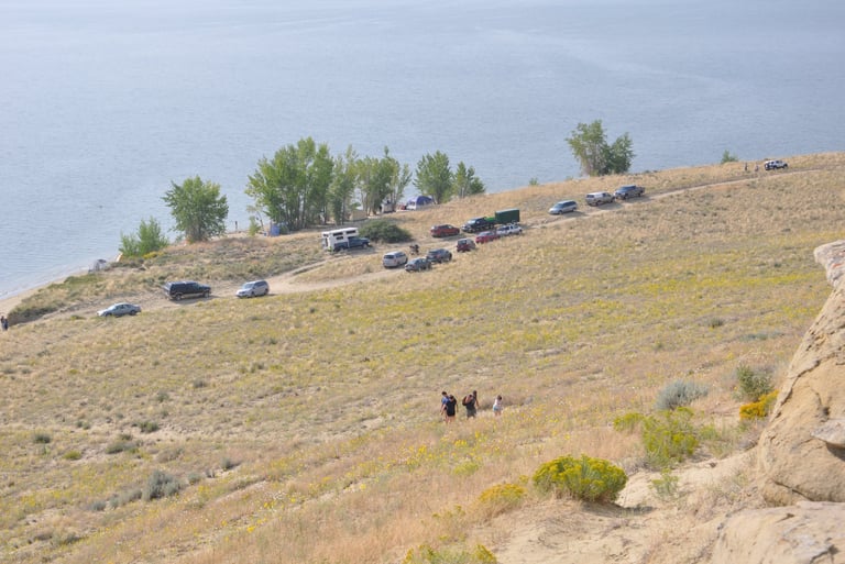 Boyson Reservoir, Wyoming, America