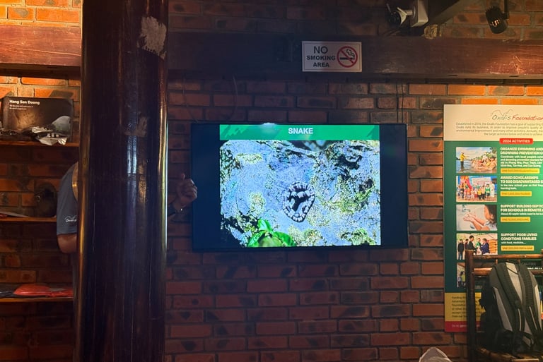 oxalis adventure head office and briefing before hang son doong