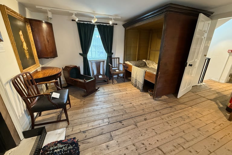 Robert Burns House museum, Dumfries, Scotland