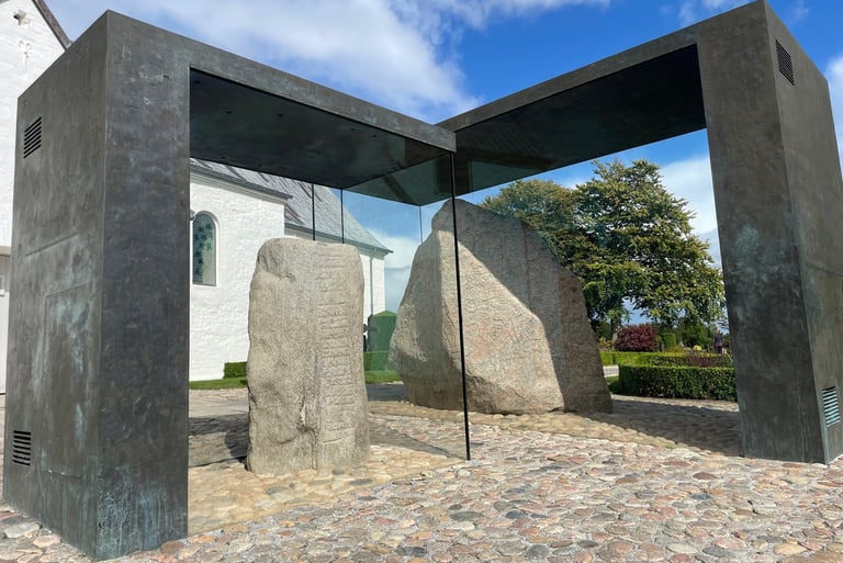 The Jelling Stones, Jelling, Denmark