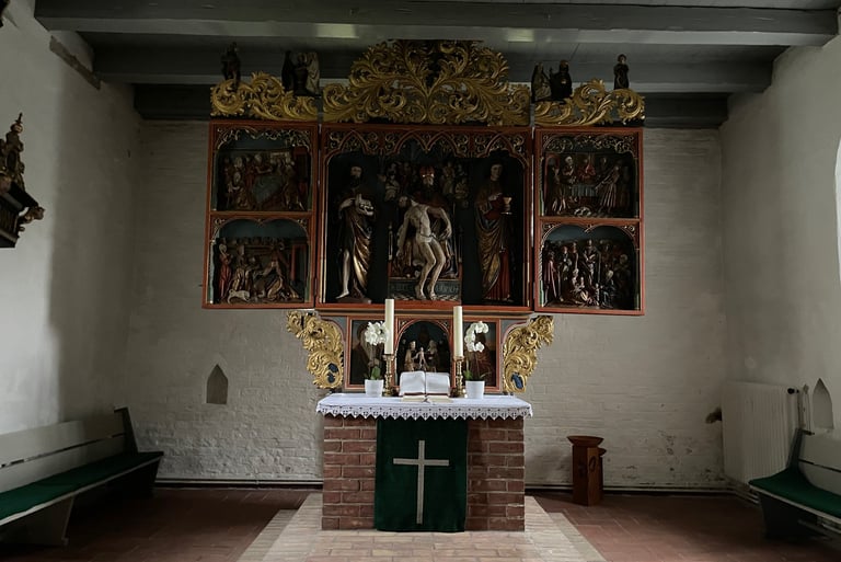 the church at Neukirchen, Germany