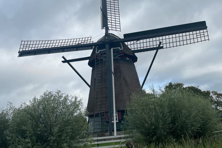 Windmill on the Zeelandic Islands, Netherlands
