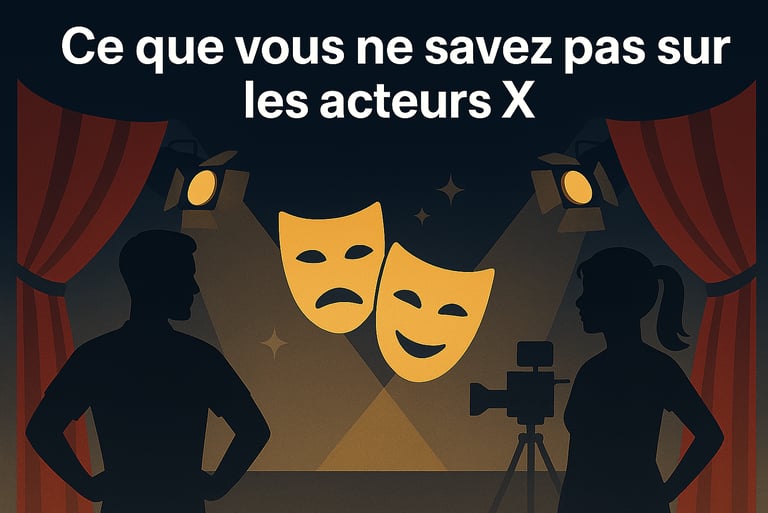 Ce que vous ne savez pas sur les acteurs X recherche santé