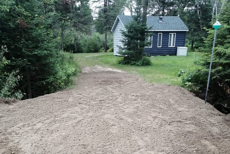 house and driveway