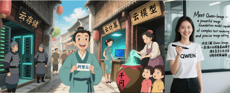 Qwen-Image research paper vision–language model technical report