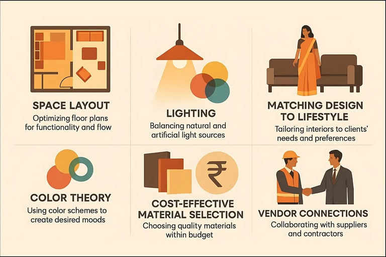 Qualities of interior designer