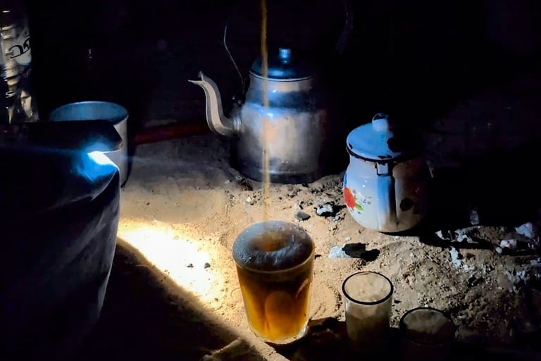 Tè nel deserto, Tuareg