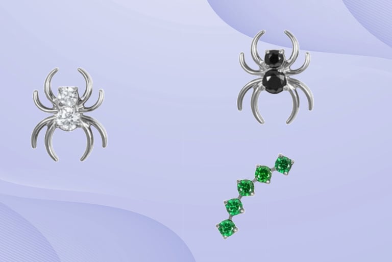Jewellery downsizing after piercing healing