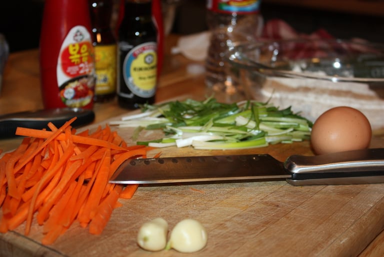 ingredients needed for vegetable pancake