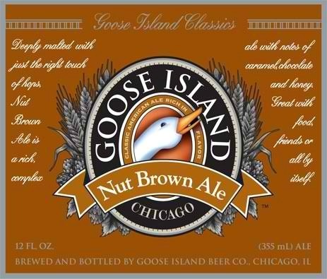 image of goose island ale label