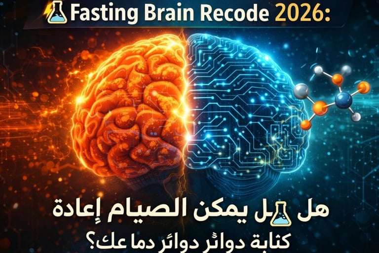 اكتشف كيف يمكن للصيام في 2026 أن يعزز وظائف الدماغ، يحفّز المرونة العصبية، ويعيد توازن الطاقة الذهني