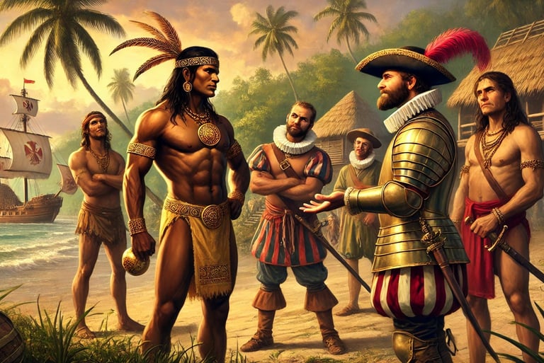 INDIGENOUS TRIBE AND COLONISTS