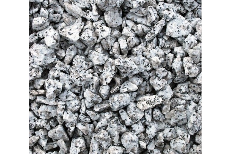 Taškuota granito skalda