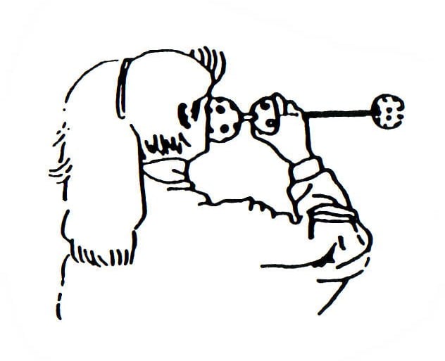 Vision training focus change