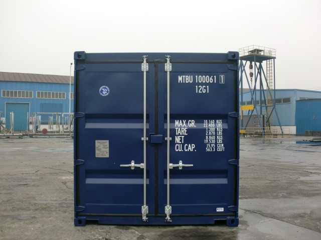 10'DV shipping container door view