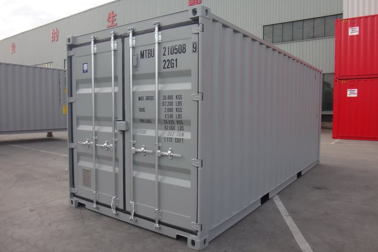 20'DV shipping container