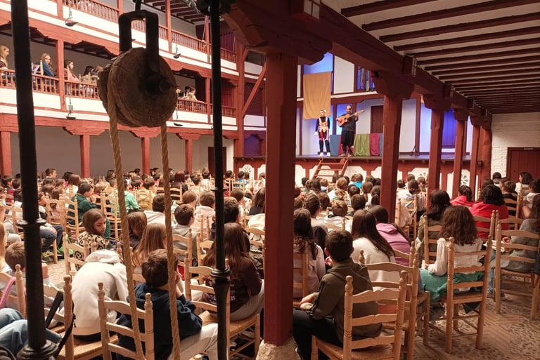 teatro para institutos en el corral de comedias de almagro