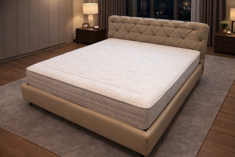materasso a molle indipendenti Platinum con memory foam soft touch