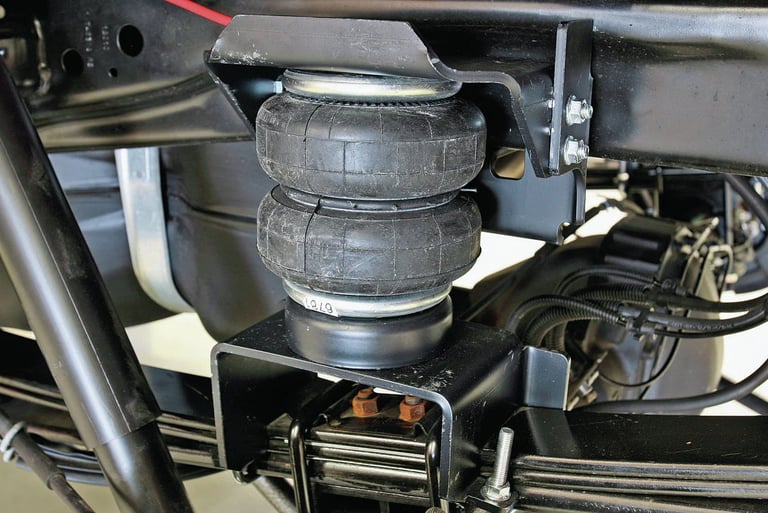 truck's air suspension