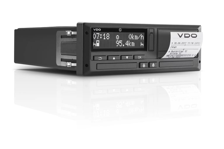 Truck tachograph 