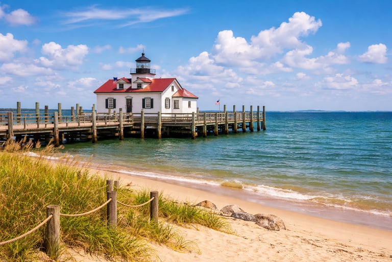 Roanoke Marshes Lighthouses