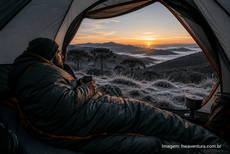 Como escolher o saco de dormir ideal para o inverno