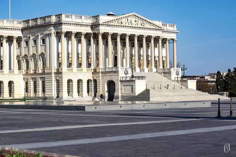 Photo of part of US Capitol building