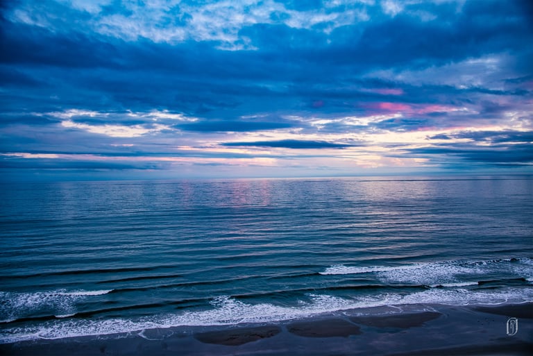 Photo of beach in early morning